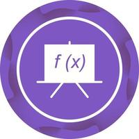 Beautiful Formula Vector Glyph icon