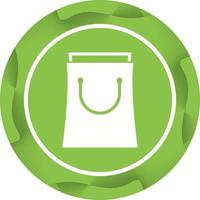 Beautiful Shopping bag Vector Glyph icon