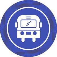 Beautiful Bus Vector Glyph icon