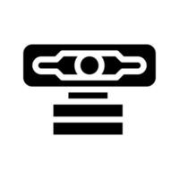 web camera icon vector glyph illustration