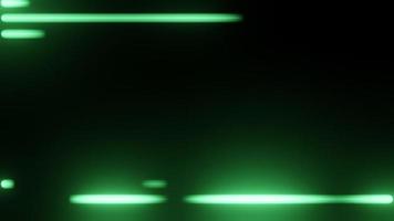 verde leggero strisce, luminosa neon raggi, trasferimento dati Rete, palcoscenico schermo sfondo concetto. video