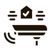 home protection icon Vector Glyph Illustration