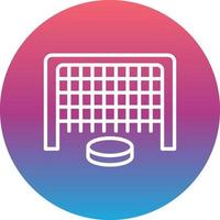 Hockey Net Icon vector