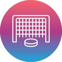 Hockey Net Icon vector