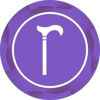 Unique Walking Stack Vector Glyph Icon