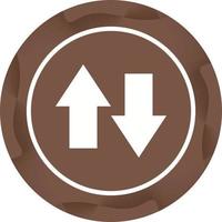 Unique Data Connection Vector Glyph Icon
