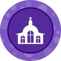 Beautiful Church Vector Glyph Icon