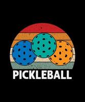 Pickleball illustration vector tshirt desgn
