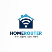 casa de techo simple y única con señal wifi y llave de agujero imagen icono gráfico diseño de logotipo concepto abstracto stock vectorial. se puede utilizar como un símbolo relacionado con la tecnología o la propiedad vector