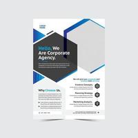 folleto promocional creativo y corporativo, banner, diseño de plantilla. vector