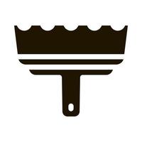 tile spatula icon Vector Glyph Illustration