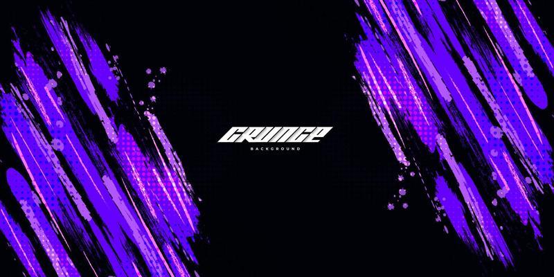 Abstract and Colorful Brush Background with Halftone Effect. Grunge Background. Brush Stroke Illustration for Banner, Poster, or Sports Background. Scratch and Texture Elements For Design