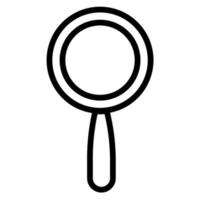 Forensic search line icon isolated on white background. Black flat thin icon on modern outline style. Linear symbol and editable stroke. Simple and pixel perfect stroke vector illustration.