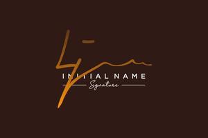 Initial LJ signature logo template vector. Hand drawn Calligraphy lettering Vector illustration.