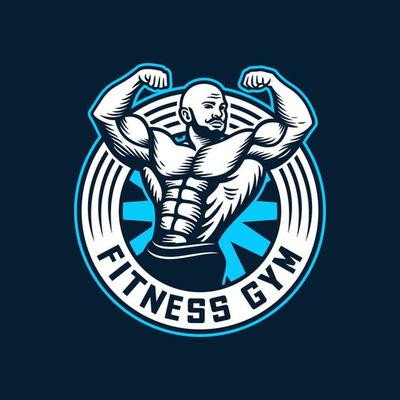 Bodybuilding Logo Vector Art, Icons, and Graphics for Free Download