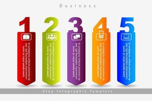 business infographic template design. Realistic circle diagram infographic. modern Business annual report data visualization. Flat timeline infographic presentation element. vector