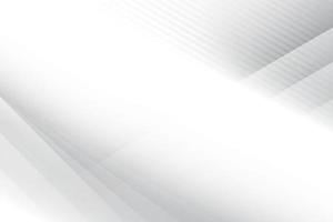 Abstract white and gray color, modern design background with geometric shape. Vector illustration.