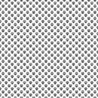 Seamless Background with Dog Paw Prints vector geometric pattern