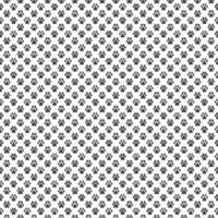 Seamless Background with Dog Paw Prints vector geometric pattern