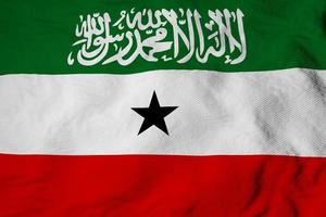 Waving Flag of Somaliland in 3D rendering photo