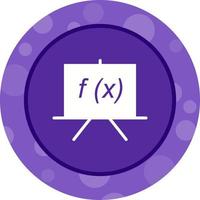 Beautiful Formula Vector Glyph icon