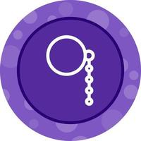 Unique Monocle Vector Line Icon