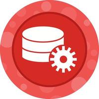 Beautiful Database management Vector Glyph icon