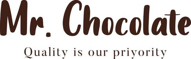 Chocolate shop logo design vector