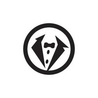 Tuxedo icon and symbol vector template