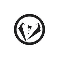 Tuxedo icon and symbol vector template