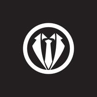 Tuxedo icon and symbol vector template