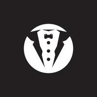 Tuxedo icon and symbol vector template