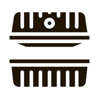 heating stove icon Vector Glyph Illustration