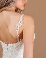 Elegant bride in a wedding dress photo