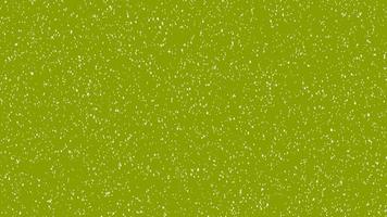 Snowfall loop animation on green screen. Winter snow falling down 2d cartoon animation. Snowflakes dropping down video