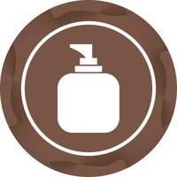 Unique Lotion Vector Glyph Icon