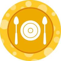 Beautiful Food Glyph Vector Icon