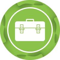 Unique Briefcase Vector Glyph Icon