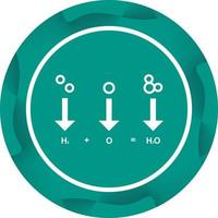 Unique Chemicals Formula Vector Glyph Icon