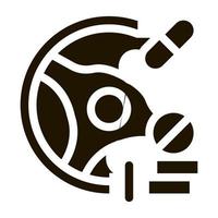 dope driving icon Vector Glyph Illustration