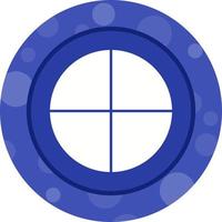 Beautiful Circle Glyph Vector Icon