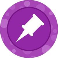 Beautiful Pointer Glyph Vector Icon