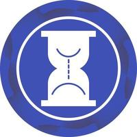 Beautiful Hourglass Glyph Vector Icon