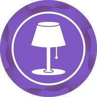 Beautiful Glyph Table lamp Vector Icon