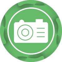 Beautiful Camera Glyph Vector Icon