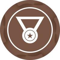 Beautiful Medal Glyph Vector Icon