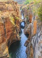 imagen de los baches de bourkes luck en sudáfrica foto