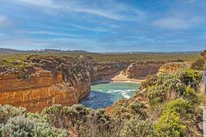 View over the rugged, wild coastline of the 12 Apostles in South Australia photo