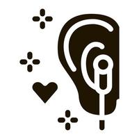 Enjoying Music on Headphones Icon Vector