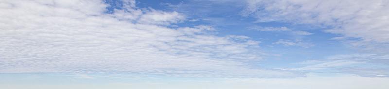 Image of a partly cloudy and partly clear sky during the day photo